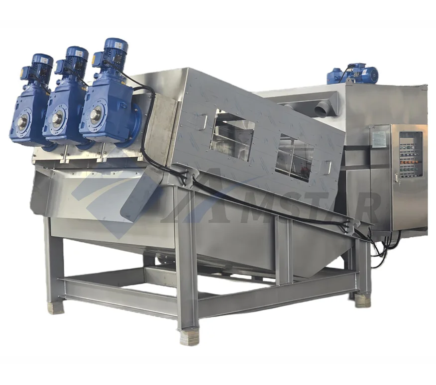 Sludge Dewatering Machine