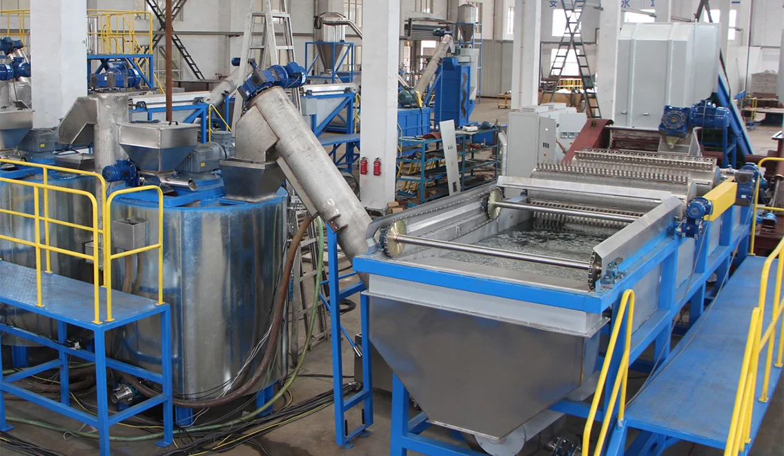 PET Bottle Recycling & washing line