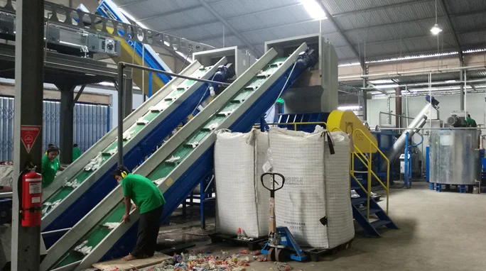 PET Bottle Recycling & washing line