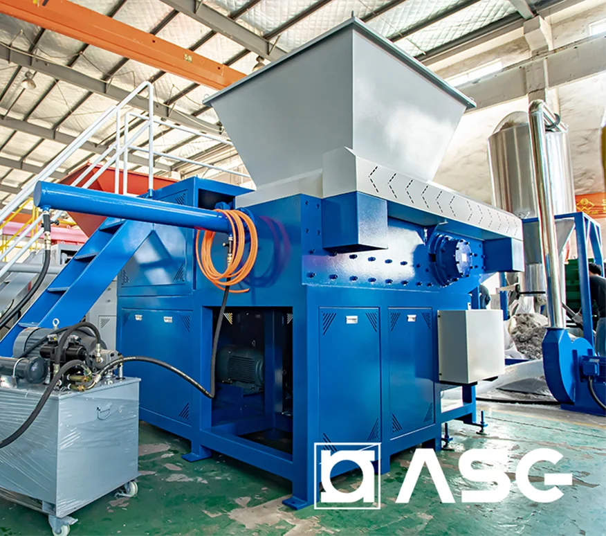 Máquina combinada de trituradora y molino granulador