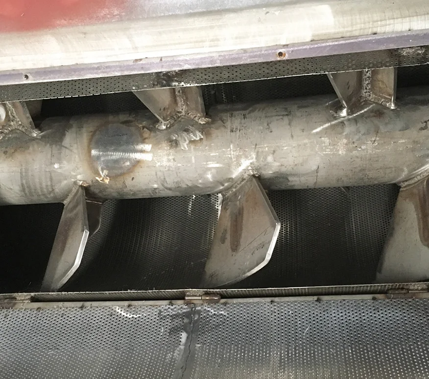 Lavadora de tornillo por fricción