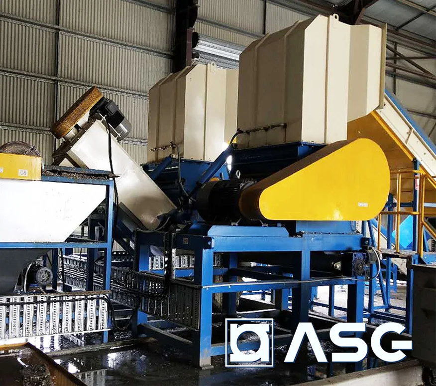 Wet Plastic Granulator Machines