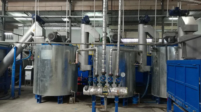 PET Bottle Recycling & washing line