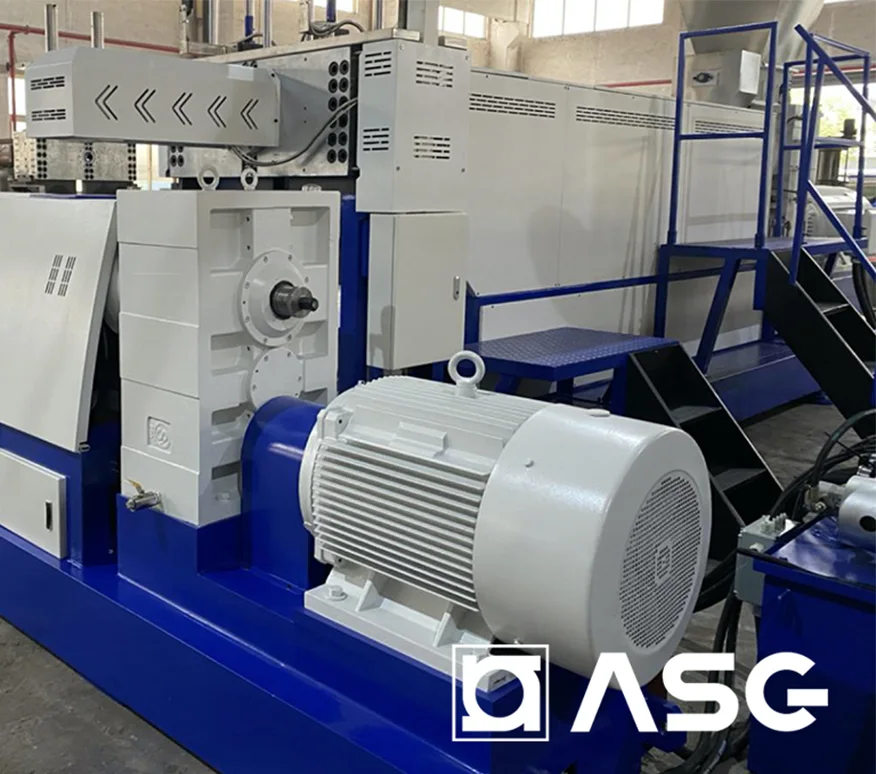 آلة تحبيب رقائق البلاستيك الصلب PP HDPE