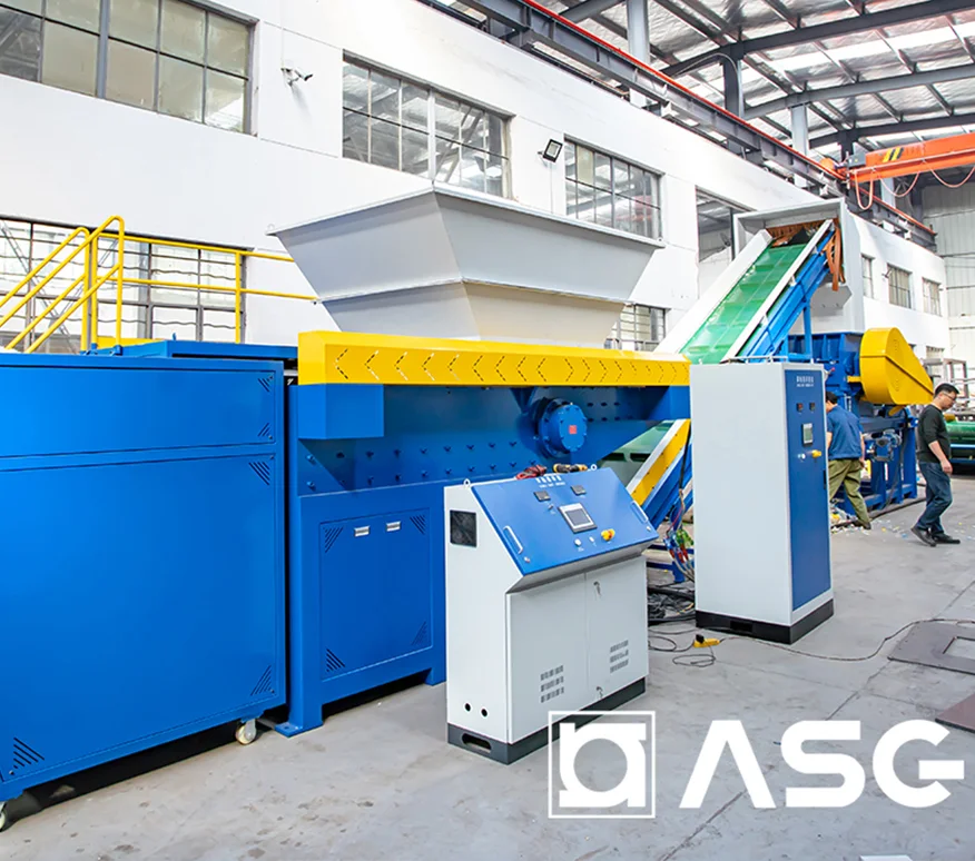 Rigid Plastic Shredder Machines