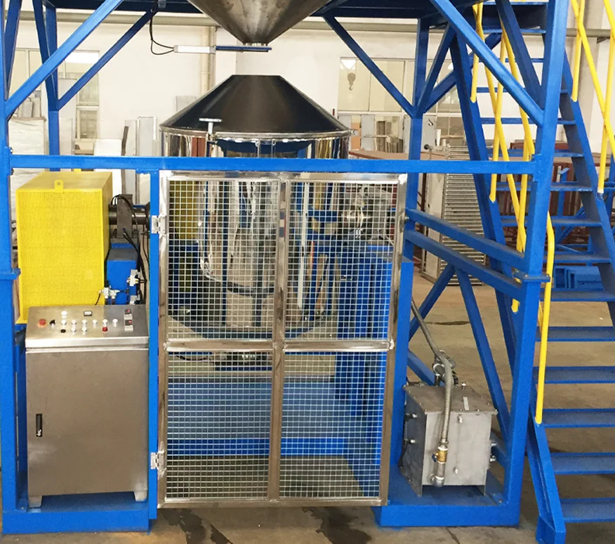 Sécheur sous vide pour le recyclage du PET