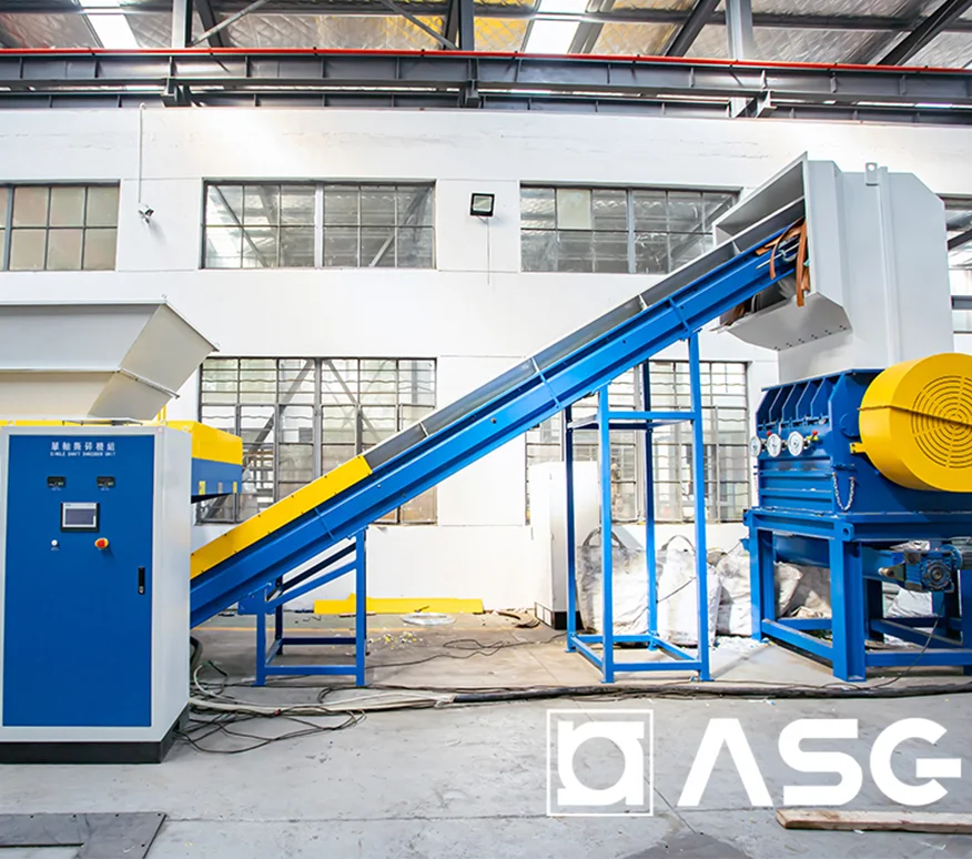 Rigid Plastic Shredder Machines