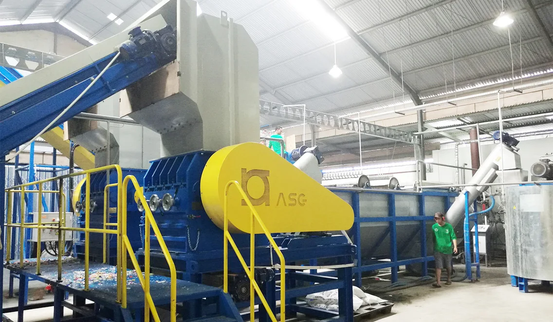 PET Bottle Recycling & washing line